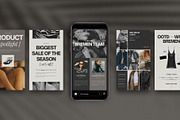 30 Instagram Canva Template Set, a Social Media Template by Amaré Creative (Thumbnail 3 of 6)