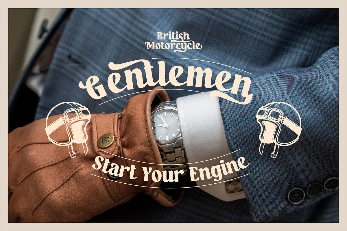 Classicismo - Gentleman Type, a Serif Font by ikiiko (Photo 4 of 8)