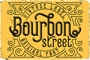 Bourbon Street Display Font, a Serif Font by JumboDesign (Thumbnail 5 of 9)