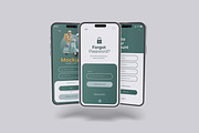 Mobile App Mockup, an iPhone Mockup by xavier_studio (Thumbnail 3 of 5)