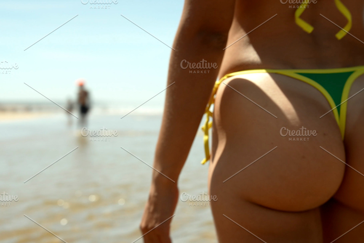 Green Bikini Beach Photos, a Beauty & Fashion Photo by Tekso (Photo 3 of 6)