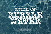 Sydney North Coast Bubble Retro Font, a Serif Font by Muntab_Art (Thumbnail 2 of 10)
