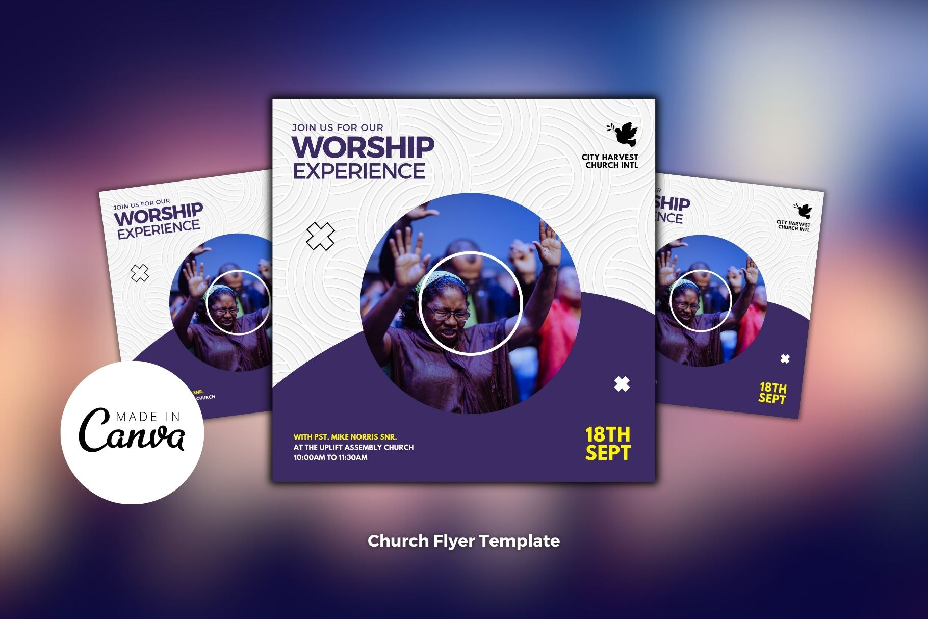 Worship Experience Church Template, a Social Media Template by MK Creatives