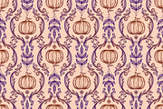 Lavish Halloween Repeat Pattern, a Pattern Graphic by Forest Lily (Thumbnail 8 of 9)