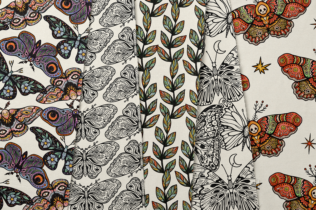Whimsical Butterflies Boho Aesthetic, an Animal Illustration by Ink Stories (Photo 7 of 15)