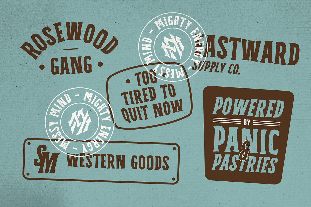 MN Calvero - Vintage Handwritten Duo, a Handwritten Font by Mantra Naga (Photo 4 of 16)