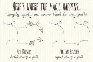 Magic Arrow Brushes Illustrator