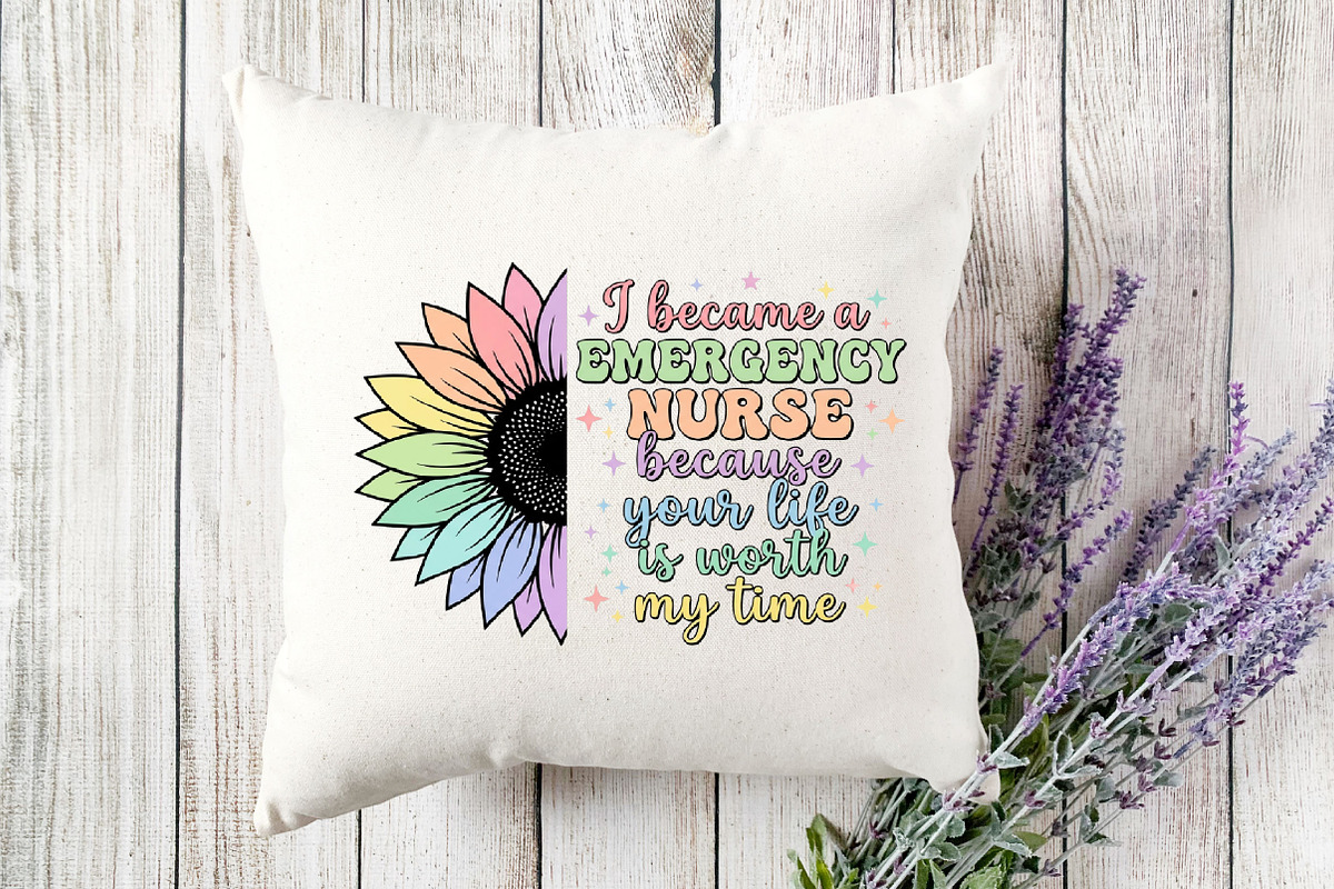 I Became Emergency Nurse Sublimation, a Seasonal Illustration by Designking (Photo 4 of 4)