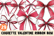 Coquette Valentine Ribbon Bow, a Graphic by CitraGraphics (Thumbnail 1 of 4)