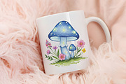 Summer Mashrooms Clipart, an Illustration by RobertsArt (Thumbnail 3 of 7)