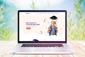 Kindergarten Website Template HTML