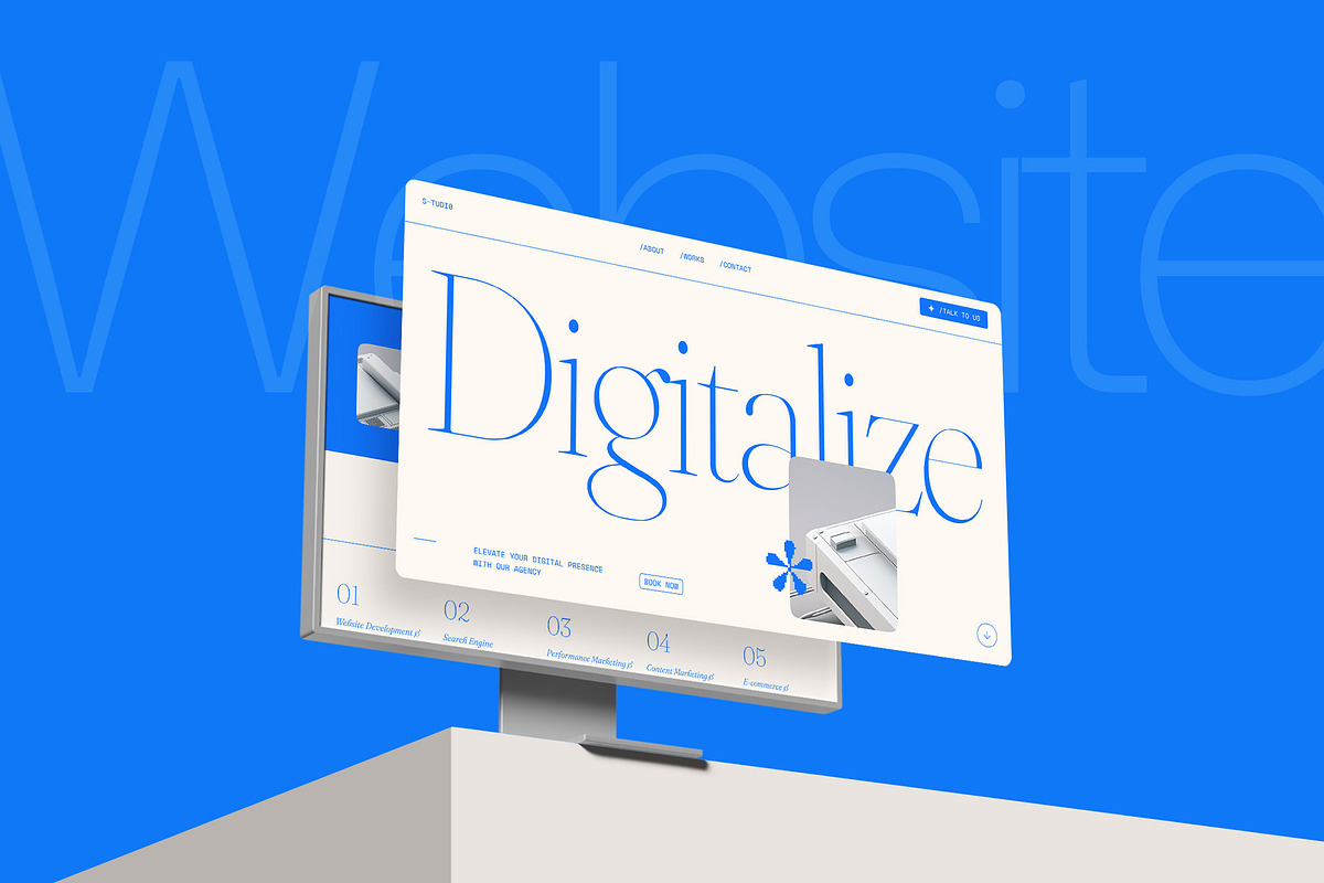 Noustae - Landing Page Template preview 2