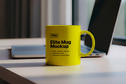 Elite Mug Mockup, a Cups & Container Mockup by Elite Mockups (Thumbnail 2 of 2)