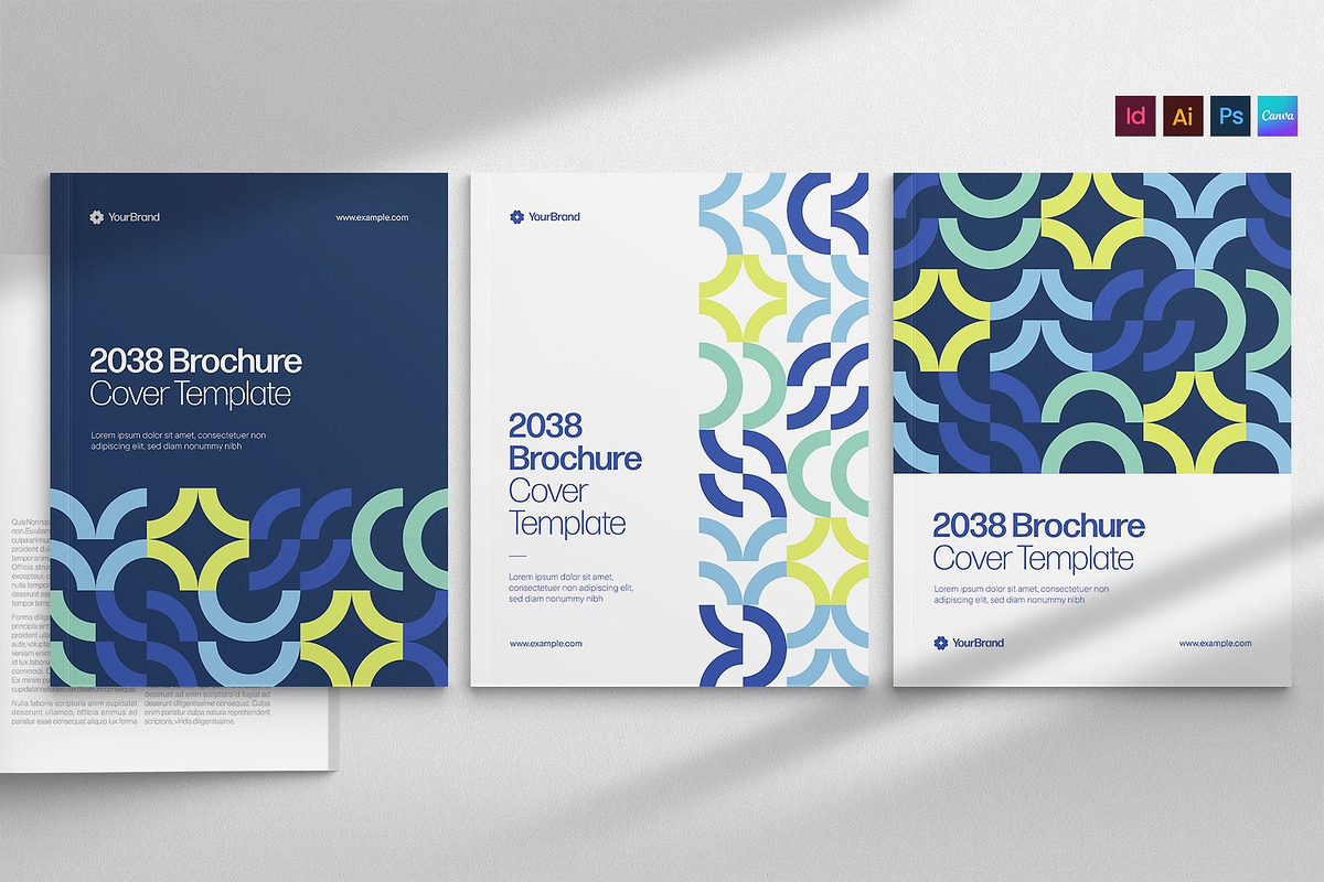 Modern Brochure Cover Template, a Brochure Template by BrandPacks (Photo 1 of 6)