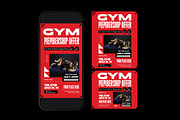 Gym Membership Offer Flyer, a Flyer Template by graphicook (Thumbnail 3 of 3)