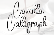 Camilla Calligraph | Script Font