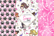 Soccer Seamless Digital Papers, a Pattern Graphic by Masha  Studio (Thumbnail 4 of 8)