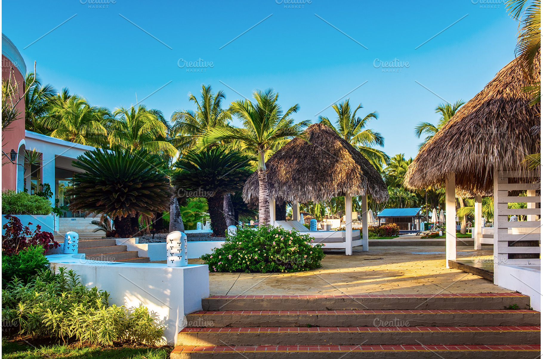 Carribean hotel in Dominican, a Nature Photo by Nature and travel