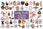 Halloween svg Bundle, Cute Halloween, an Object Graphic by HeyLenaArts (Thumbnail 1 of 7)