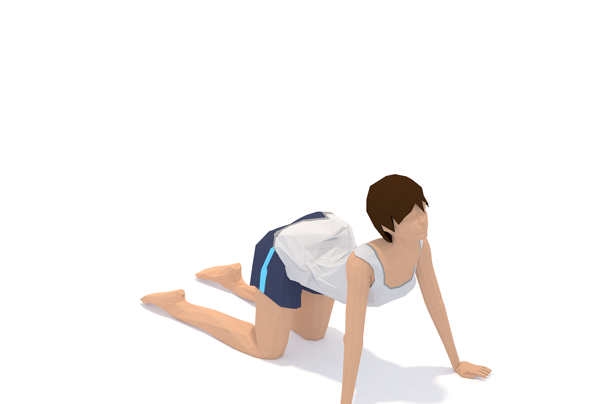 30 Yoga Pose Animations Bundle Woman, a Characters & Person 3D Model by Daniel Mikulik (Photo 29 of 30)