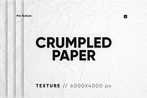 20 Crumpled Paper Texture HQ