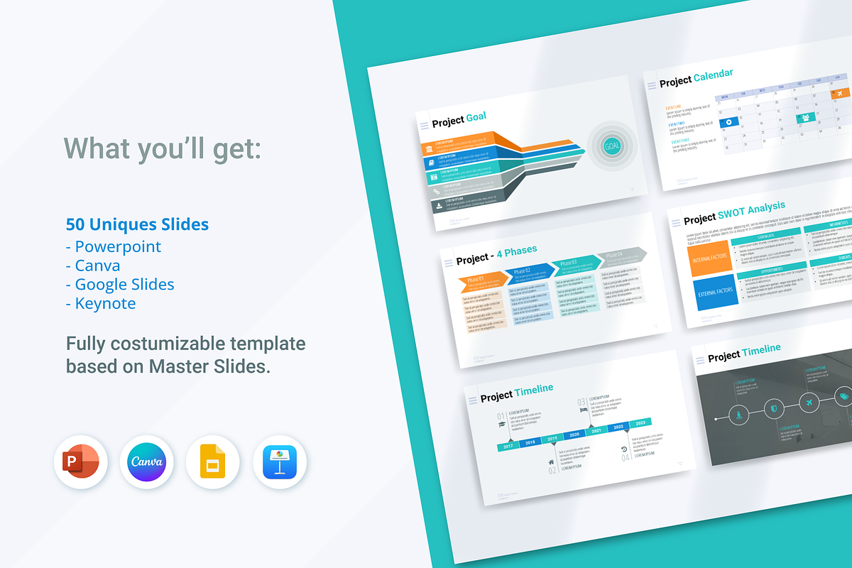 Project Presentation Template, a Presentation Template by AdrianDragne (Photo 2 of 10)