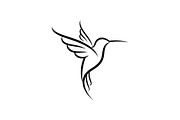 Hummingbird Line Art SVG Bundle, an Illustration by yasushie (Thumbnail 6 of 31)