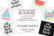 Summer Vibes Design Pack, a Decorative Illustration by Yuzach (Thumbnail 10 of 13)