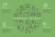 Organic food - logos and badges, a Branding & Logo Template by oxygen_8 (Thumbnail 3 of 5)
