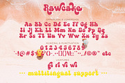 Rawcake - Vintage Retro Font, a Serif Font by Airotype (Thumbnail 13 of 15)