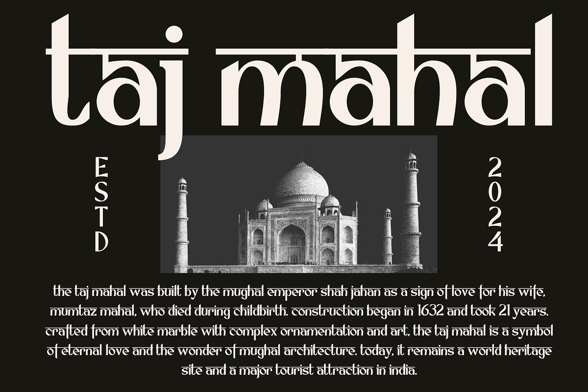 Qasira - A Modern Hindi Font, a Sans Serif Font by Marvadesign (Photo 2 of 6)