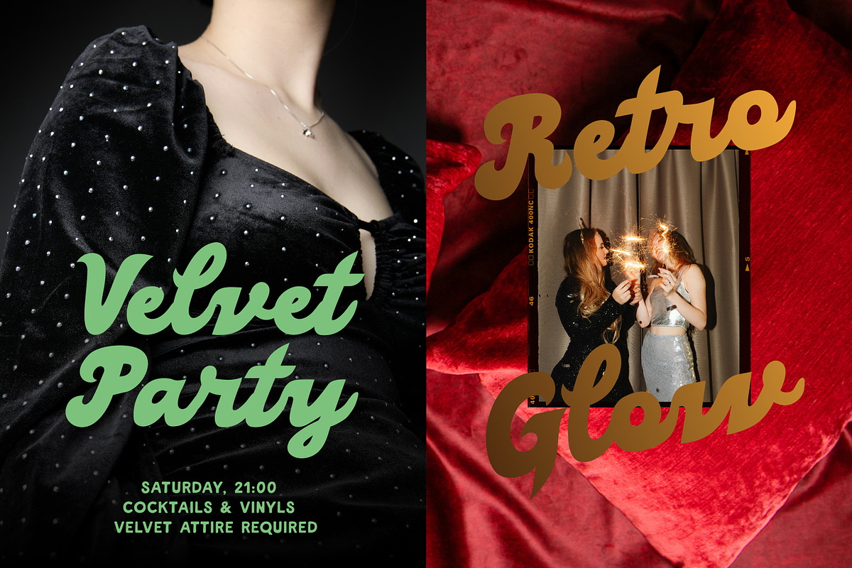 Velvet Advent Christmas Bold Script, a Script Font by Struvictory.art (Photo 6 of 9)