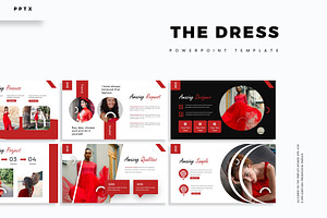 The Dress - Powerpoint Template