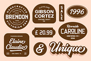 Pierce Jameson - Font Family, a Sans Serif Font by Grezline Studio (Thumbnail 8 of 13)