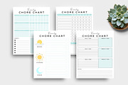 Canva Family Chore Chart Template, a Stationery Template by Ultimate Template Shop (Thumbnail 2 of 6)
