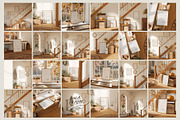AUTUMN FARMHOUSE | frame mockup, a Household Mockup by Stykke Studio (Thumbnail 5 of 8)