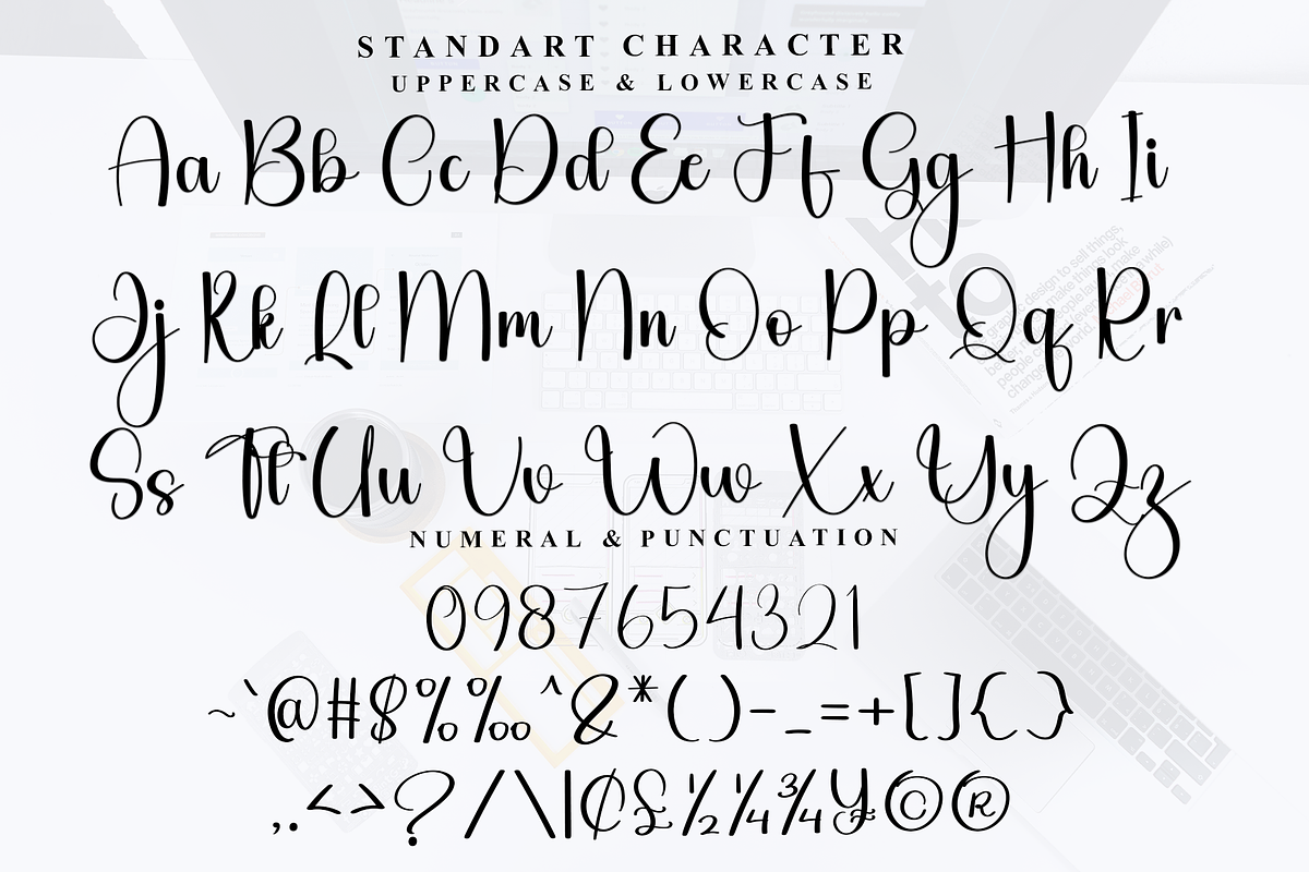 Ornament, a Handwritten Font by FreshTypeINK (Photo 3 of 8)