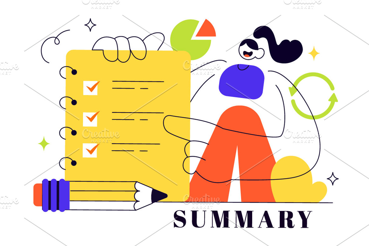 6 Summary Vector Illustration, a Technology Illustration by denayunebgt (Photo 3 of 3)