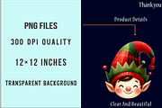 Red & Green Plaid Christmas Clipart, an Illustration by SinaCreation (Thumbnail 6 of 7)