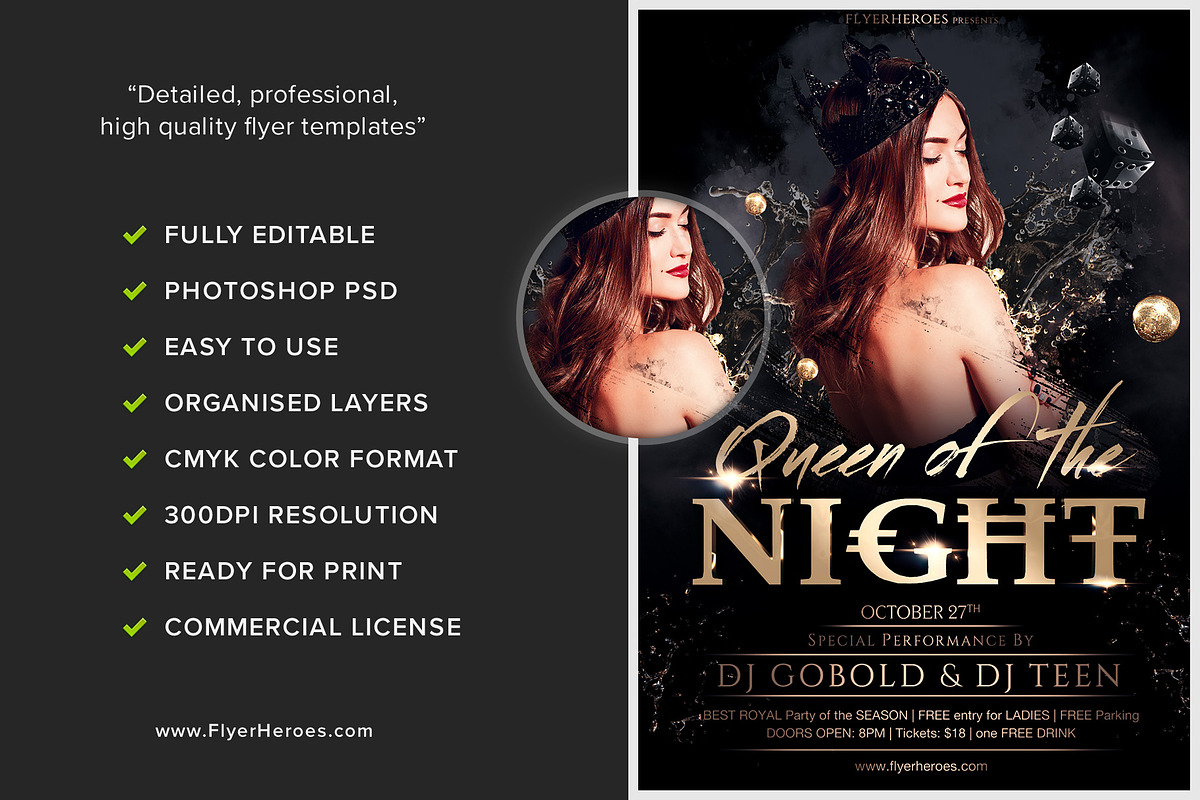 Club Party Flyer 3, a Flyer Template by FlyerHeroes (Photo 2 of 4)