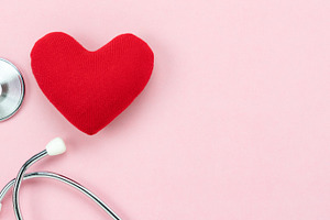 Top view medical background containing background, business, and cardiac