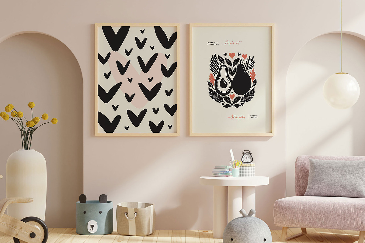Linocut Love | Poster Builder, an Object Graphic by KetteCreate (Photo 12 of 22)