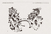 Traditional Japanese Architecture, an Empty State Illustration by TheMountBirdStudio (Thumbnail 4 of 5)