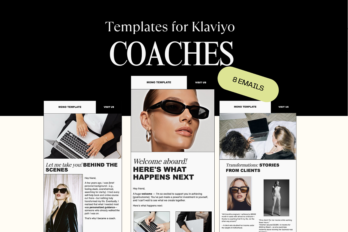 Klaviyo Email Template Flows