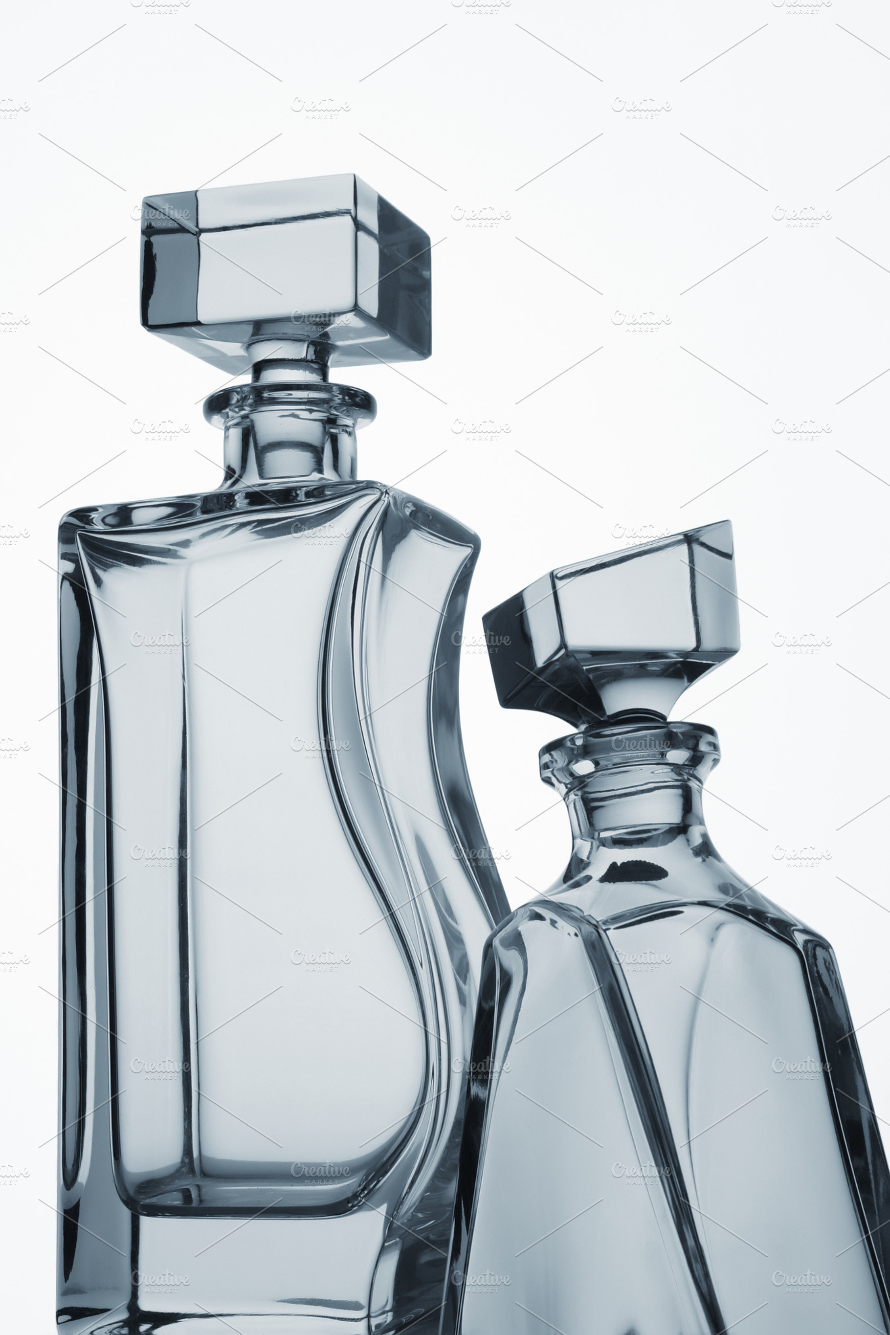 Glass Stock Photo Containing Vial And Blue