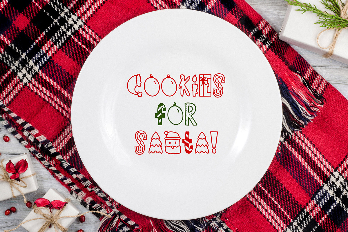 Dasher, A Holiday Symbols Font preview 8