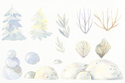Christmas friends. New Year's set., an Animal Illustration by babenkoirusa (Thumbnail 4 of 15)