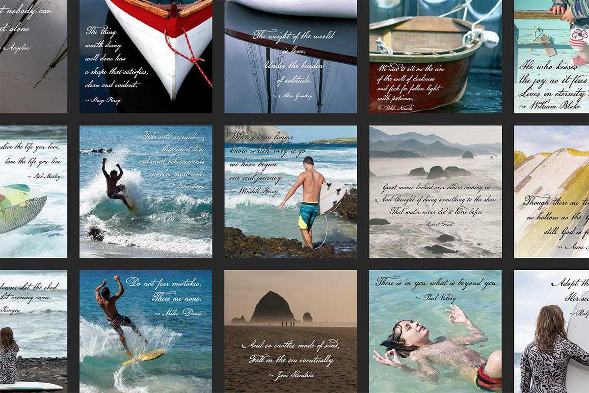 Boats with Quotes for Instagram, a Social Media Template by minersgold (Photo 4 of 7)