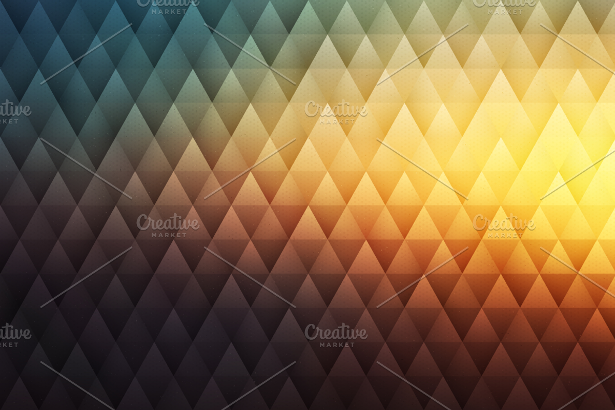Vector Geometrical Backgrounds, a Pattern Graphic by yamonstro (Photo 10 of 14)