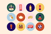 Hand Drawn British Cultural Icons, an Illustration by Goodputty (Thumbnail 1 of 3)